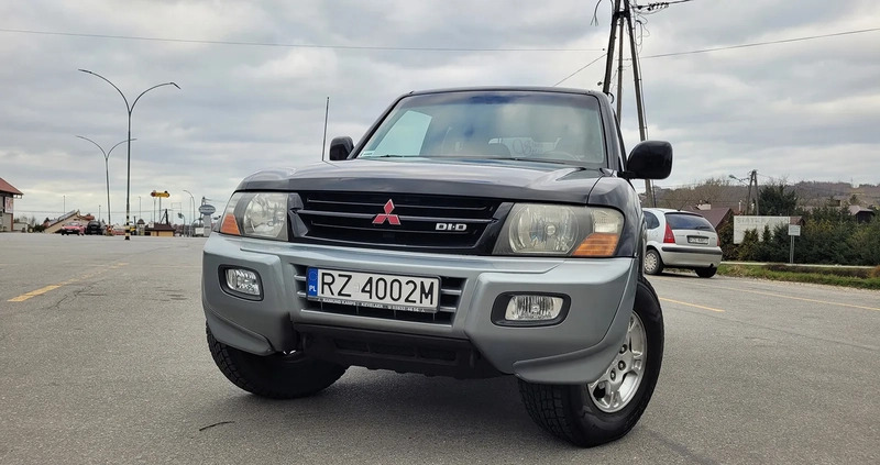 Mitsubishi Pajero cena 32600 przebieg: 219170, rok produkcji 2000 z Rzeszów małe 137